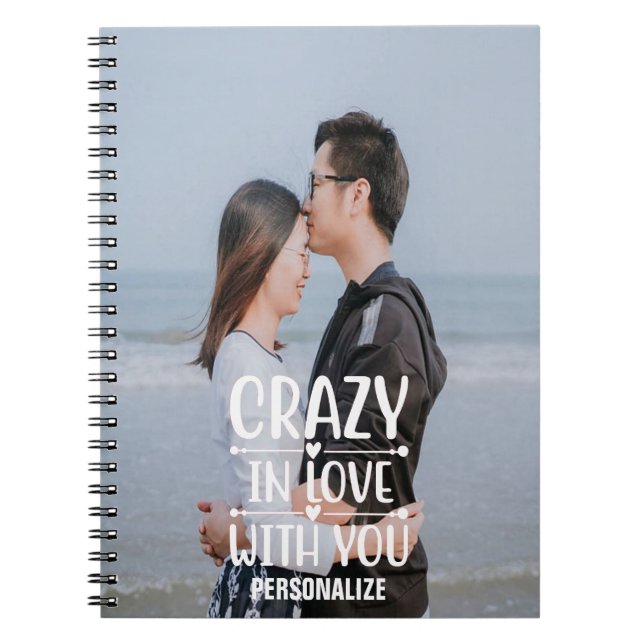 Cuaderno Crazy In Love With You Notebook (Frente)