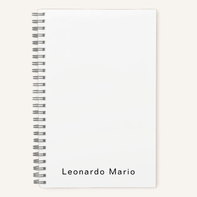 Cuaderno Crea el tuyo (Anverso)