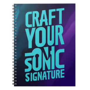 Cuaderno Crea tu firma sónica