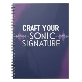 Cuaderno Crea tu firma sónica opción 2