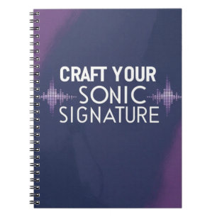 Cuaderno Crea tu firma sónica opción 2