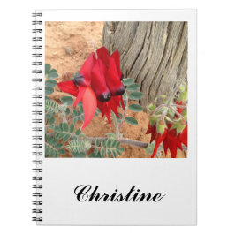 Cuaderno Crea tu portátil de Sturt's Desert Pea
