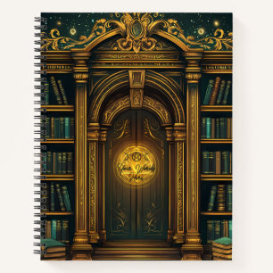 Cuaderno Crea Tu Propia Biblioteca Secreta Encantada de Col