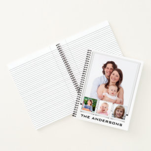 Cuaderno Crea tu propia espiral de fotos familiares