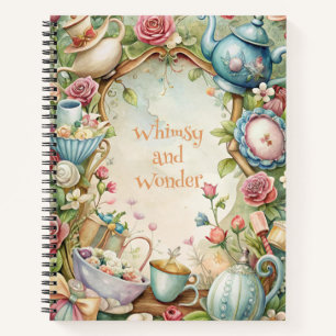 Cuaderno Crea Tu Propia Fiesta de Té Caprichosa de Primaver