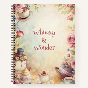 Cuaderno Crea Tu Propia Fiesta de Té Romántica y Caprichosa