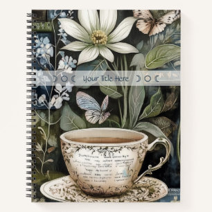 Cuaderno Crea tu propia Flor Botánica de Té Herbal
