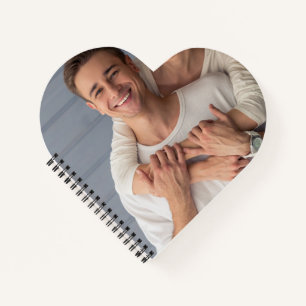 Cuaderno Crea tu propia foto de pareja imagen personalizada