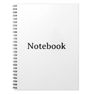 Cuaderno Crea tu propia foto espiral 6,5" x 8,75" Clásico 