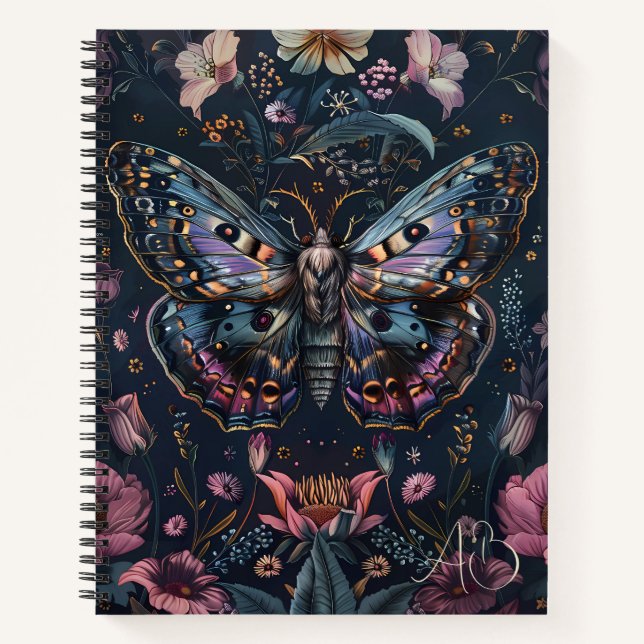 Cuaderno Crea tu propia mariposa de caleidoscopio encantado (Anverso)