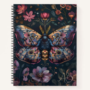 Cuaderno Crea Tu Propia Mariposa Floral Mística de Caleidos