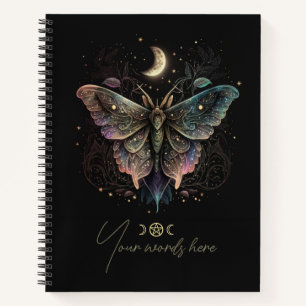 Cuaderno Crea Tu Propia Mariposa Lunar Celestial Iridescent