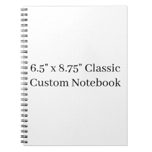Cuaderno Crea tu propia promoción de marca simple
