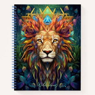 Cuaderno Crea tu propio animal espiritual del tótem mosaico