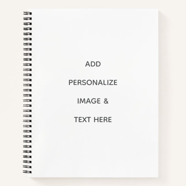 Cuaderno Crea tu propio blanco  (Anverso)