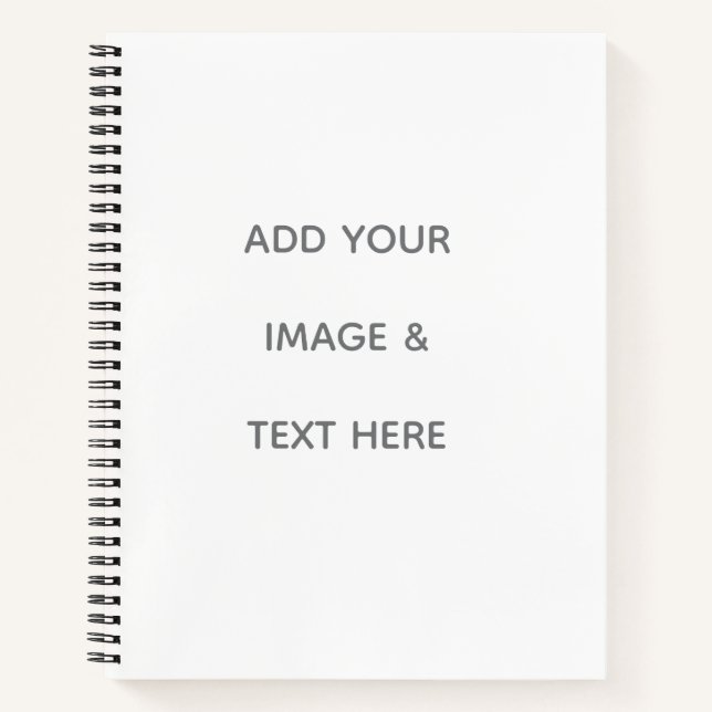 Cuaderno Crea tu propio blanco  (Anverso)