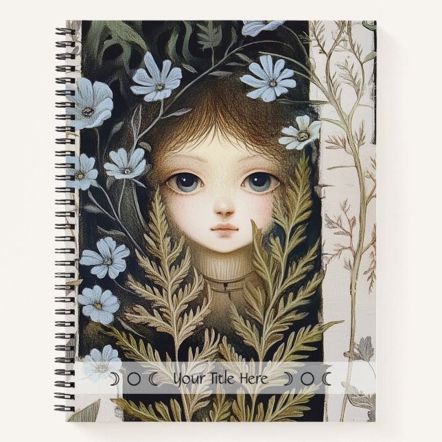 Cuaderno Crea tu Propio Botánico de Bruja Seto (Anverso)