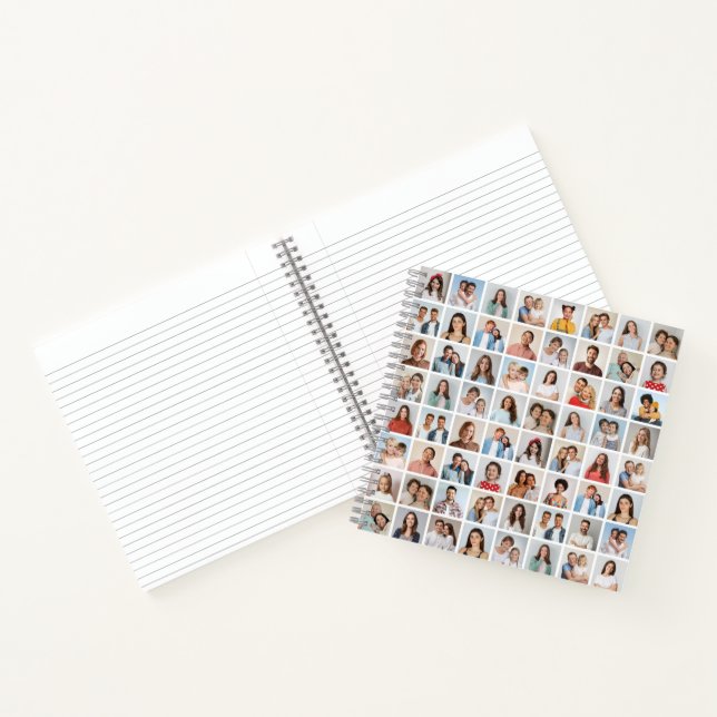 Cuaderno Crea tu propio collage de 64 fotos (Interior)