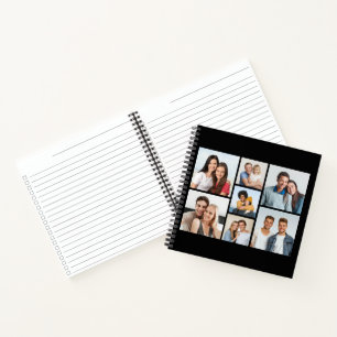 Cuaderno Crea tu propio collage de 7 fotos
