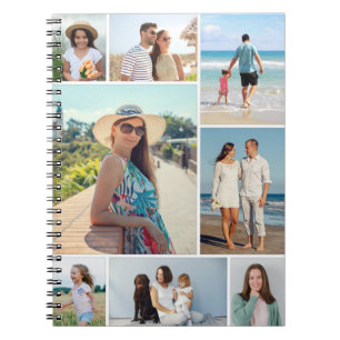 Cuaderno Crea tu propio collage de 8 fotos