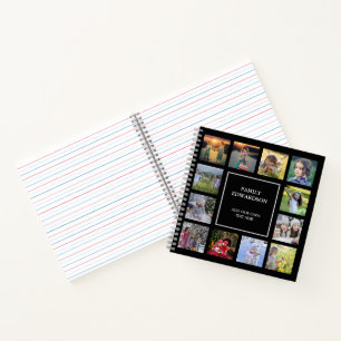 Cuaderno Crea tu propio collage de fotos familiares