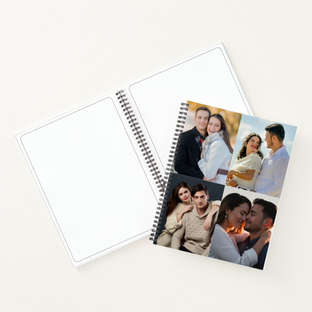 Cuaderno Crea Tu Propio Collage de Fotos Profesional (Interior)