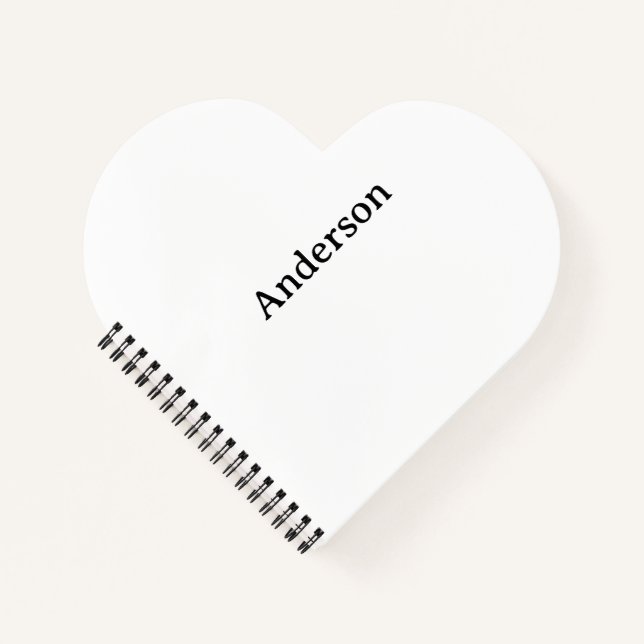 Cuaderno Crea tu propio corazón  (Anverso)