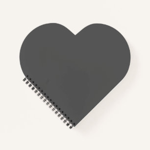 Cuaderno Crea tu propio diseño personalizado gris oscuro