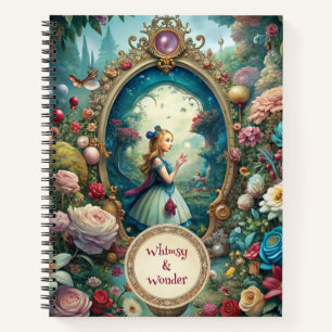Cuaderno Crea tu propio espejo mágico de Alicia