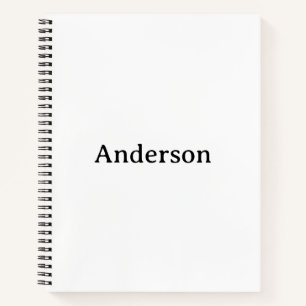 Cuaderno Crea tu propio espiral de 8.5" x 11"