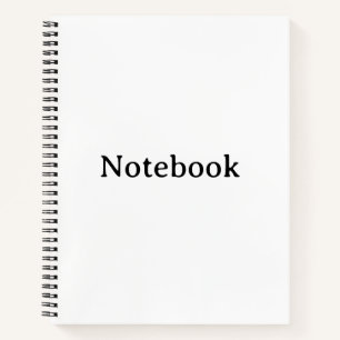 Cuaderno Crea tu propio espiral de tapa dura 8.5" x 11"