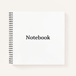Cuaderno Crea tu propio espiral de tapa dura 8.5" x 8.5"