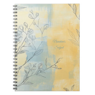 Cuaderno Crea Tu Propio Floral Minimalista de Sol Brumoso