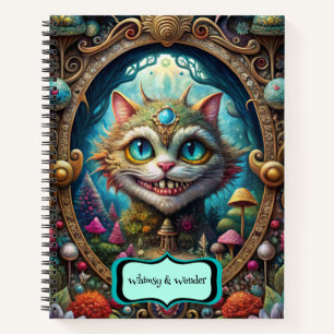 Cuaderno Crea tu propio gato de Cheshire de la reina capric