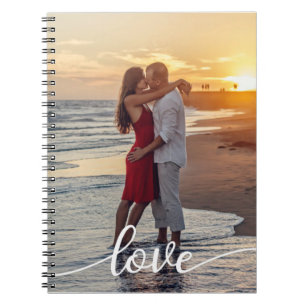 Cuaderno Crea tu propio guión de amor Foto de pareja románt