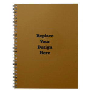 Cuaderno Crea tu propio marrón