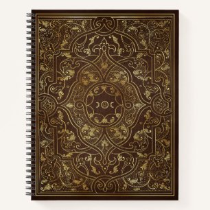 Cuaderno Crea tu propio marrón inspirado en oro asiático