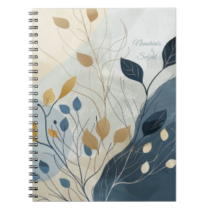 Cuaderno Crea tu propio minimalista floral de atardecer dor