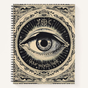 Cuaderno Crea Tu Propio Ojo Malo Retro