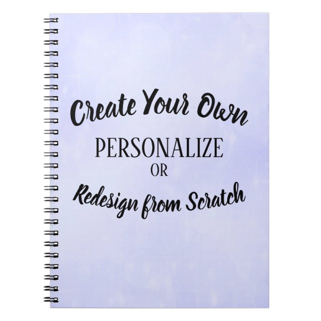 Cuaderno Crea Tu Propio Personalizado (Frente)