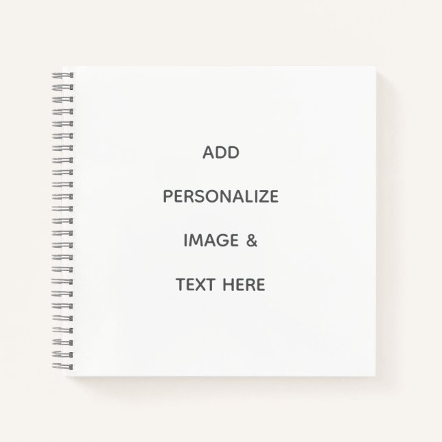 Cuaderno Crea tu Propio Personalizado (Anverso)