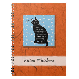 Cuaderno Crea tu propio portátil de fotos para Whiskers de 