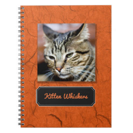 Cuaderno Crea tu propio portátil de fotos para Whiskers de 