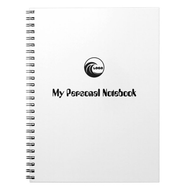 Cuaderno Crea tu propio simple profesional 6.5" x 8.7" (Frente)