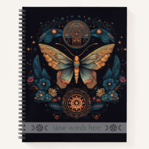 Cuaderno Crea Tu Propio Tótem de Mariposa Floral