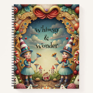 Cuaderno Crea tus propias chicas Tweedle caprichosas