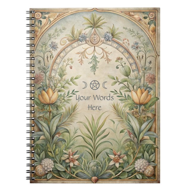 Cuaderno Crea tus Propias Flores de Arco Ornamentales Vinta (Frente)