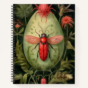 Cuaderno Crea tus propios capullos de flores de escarabajo