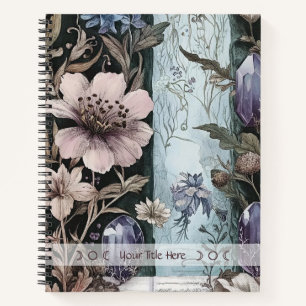 Cuaderno Crea tus Propios Cristales y Flores Botánicos