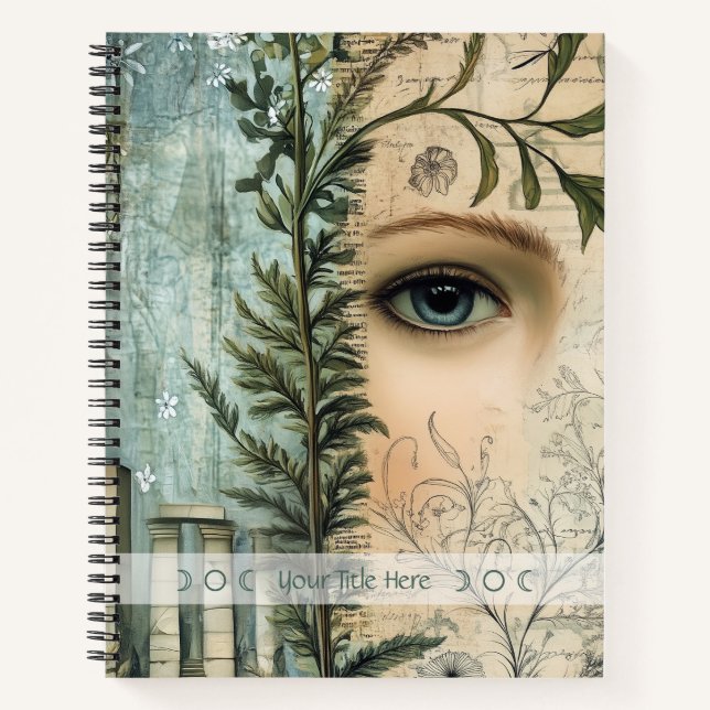 Cuaderno Crea tus Propios Secretos Botánicos de Jardín (Anverso)